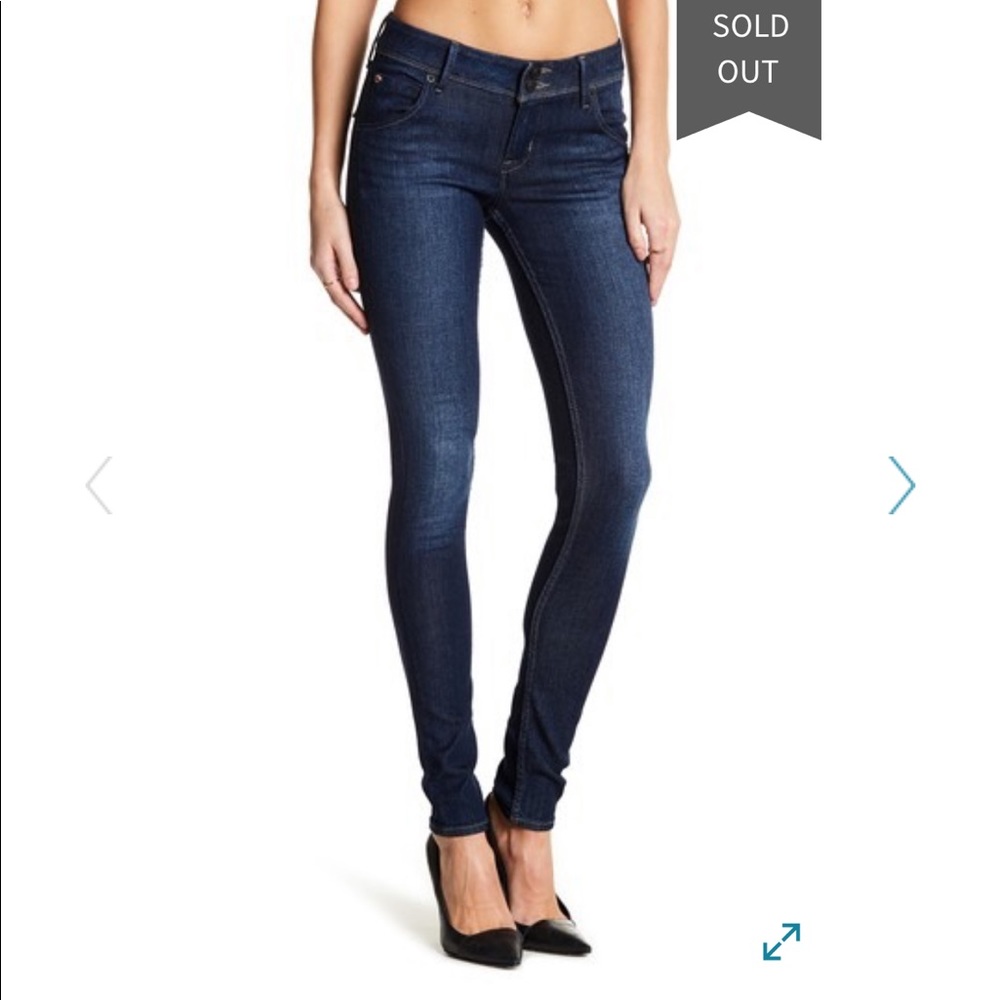 Hudson Collin flap skinny jean